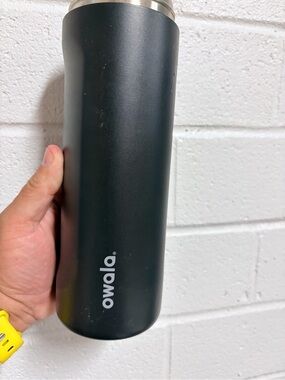 Owalo Black Stainless Steel Travel Tumbler - Insulated Bottle